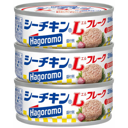 Hagoromo Foods Sea Chicken L Flake 3 cans 70g x 3