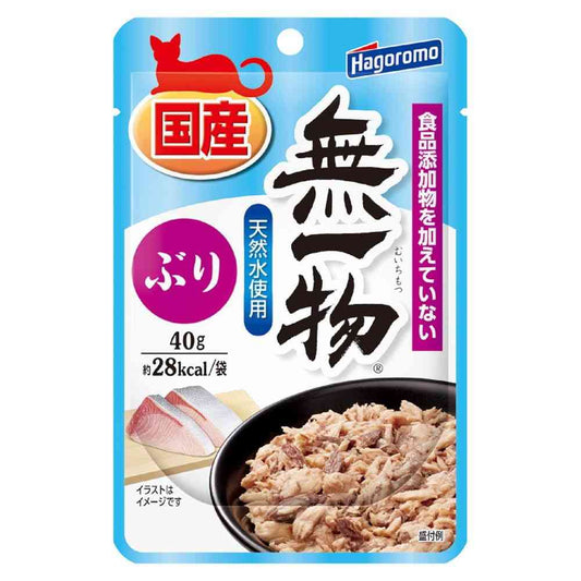 Hagoromo Foods Muichibutsu Pouch Yellowtail 40g
