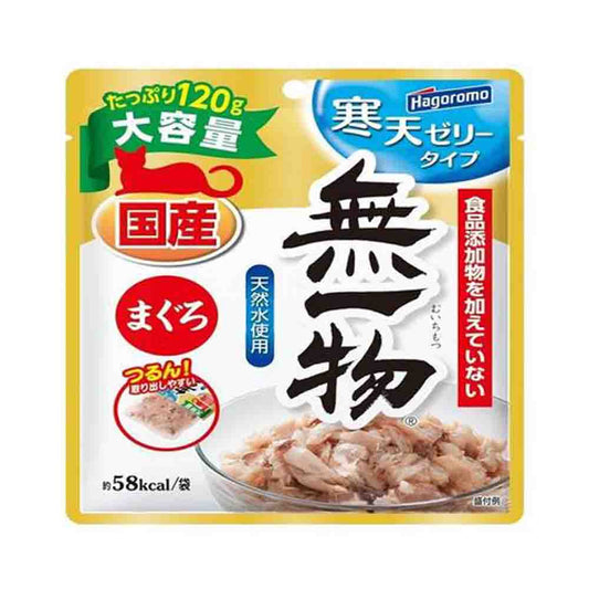 Hagoromo Foods Muitibutsu Pouch Agar Jelly Tuna 120g