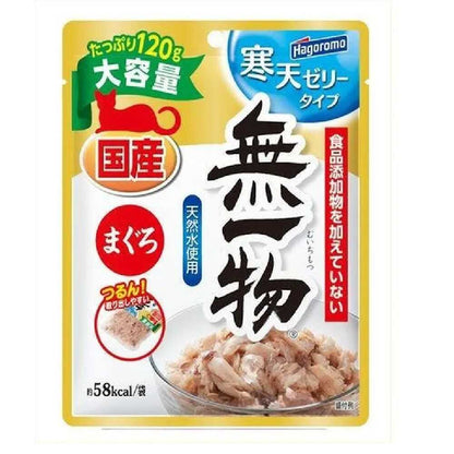 Hagoromo Foods Muitibutsu Pouch Agar Jelly Tuna 120g