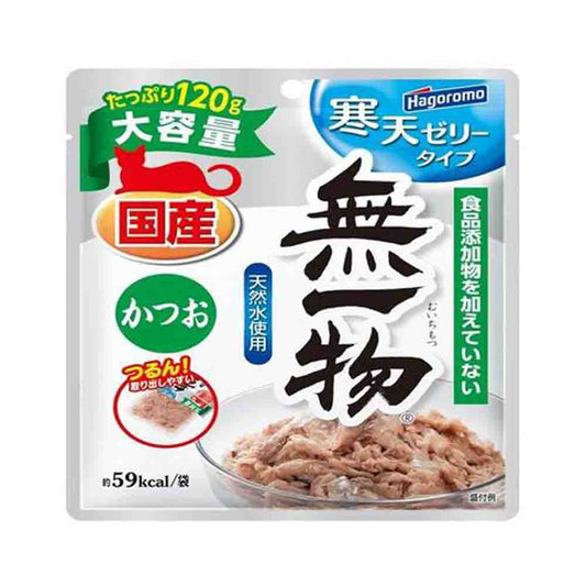 Hagoromo Foods Muitibutsu Pouch Agar Jelly Bonito 120g