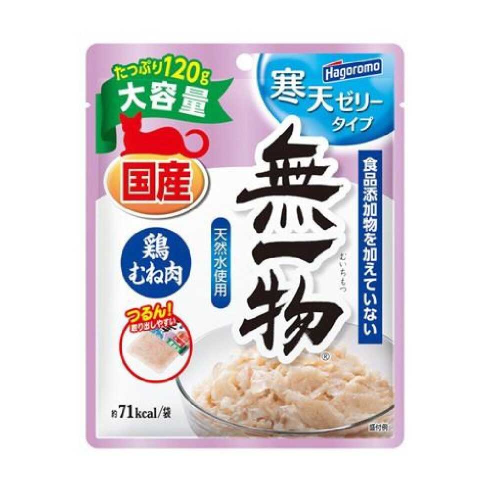Hagoromo Foods Muichibutsu Pouch Agar Jelly Chicken Breast 120g