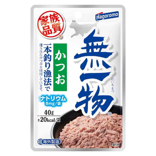 Hagoromo Foods Muichibutsu Pouch Bonito Hand-Caught 40g