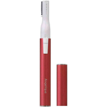 Maxell Face Shaver Battery Operated Angelique Strawberry Red MXFS-100.RE