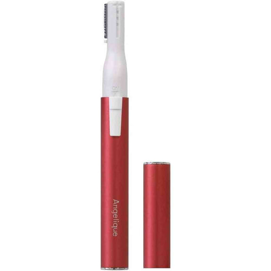 Maxell Face Shaver Battery Operated Angelique Strawberry Red MXFS-100.RE