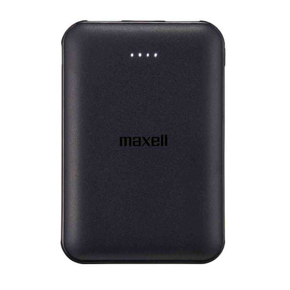 Maxell USB Type-C Compatible Mobile Battery 5000mAh Slim Compact Black MPC-CE5000 BK