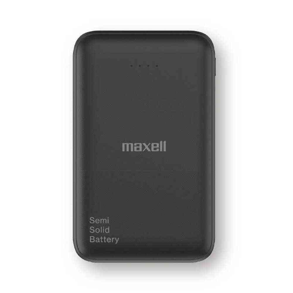 Maxell Mobile Battery Semi-Solid Battery 5000mAh Black MPC-CSSB5000
