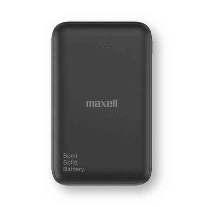 Maxell Mobile Battery Semi-Solid Battery 5000mAh Black MPC-CSSB5000