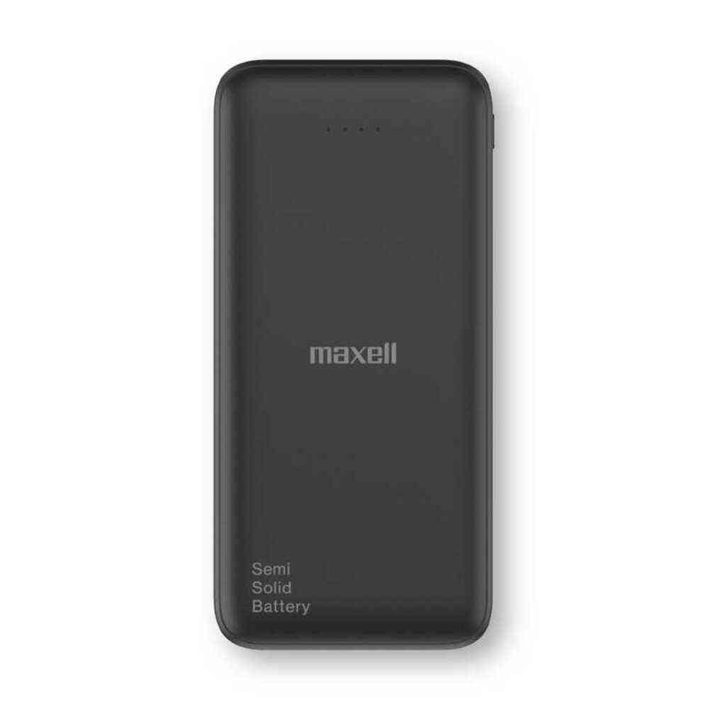Maxell Mobile Battery Semi-Solid Battery 10000mAh Black MPC-CSSB10000