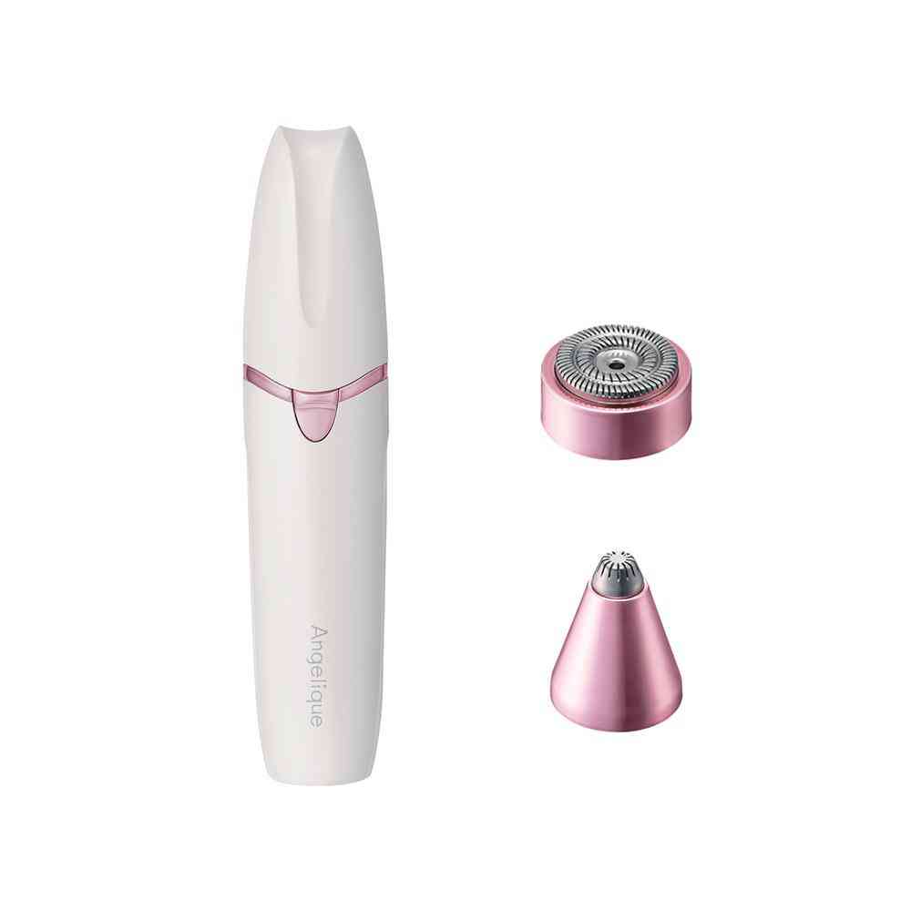 Maxell Face & Eyebrow Trimmer Angelique MXFS-300 WH White 1 Unit