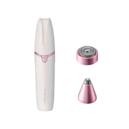 Maxell Face & Eyebrow Trimmer Angelique MXFS-300 WH White 1 Unit