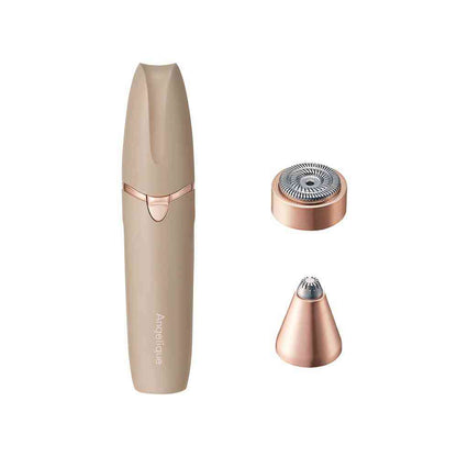 Maxell Face & Eyebrow Trimmer Angelique MXFS-300 BE Beige 1 Unit