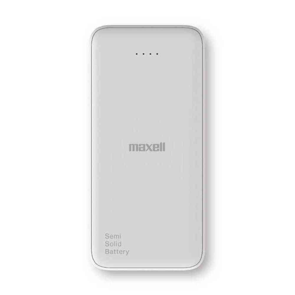 Maxell Mobile Battery Semi-Solid Battery 10000mAh White MPC-CSSB10000