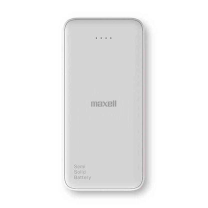 Maxell Mobile Battery Semi-Solid Battery 10000mAh White MPC-CSSB10000