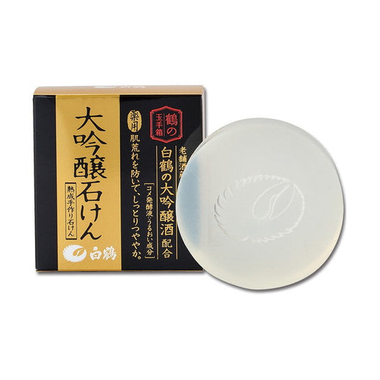 Shirataki Tsuru no Tamatebako Medicinal Daiginjo Soap 100g