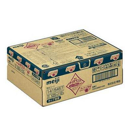 Meiji Meibalance Mini Cup Blueberry Yogurt Flavor 125ml x 12 Cups