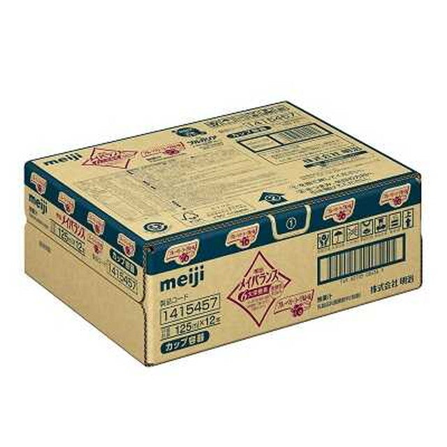 Meiji Meibalance Mini Cup Blueberry Yogurt Flavor 125ml x 12 Cups