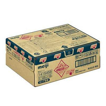 Meiji Meibalance Mini Cup Strawberry Yogurt Flavor 125ml x 12 Bottles