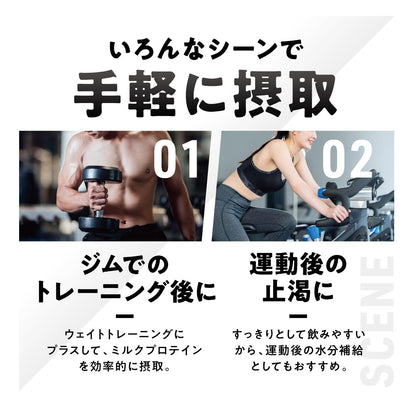 Meiji Savas Milk Protein Fat-Free Cocoa Flavor 200ml [24-Pack] + Banana Flavor 200ml [24-Pack]