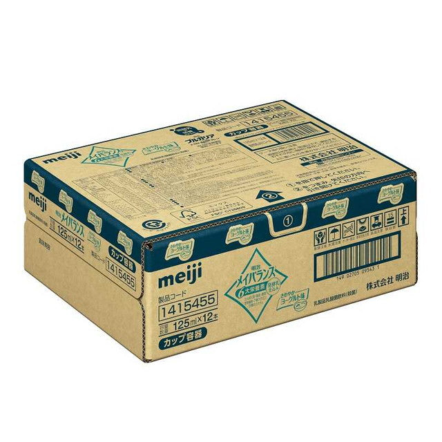 Meiji Meibalance Mini Cup Refreshing Yogurt Flavor 125ml x 12