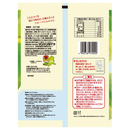 Mannans Life Konjac Jelly Grape Flavor 250g