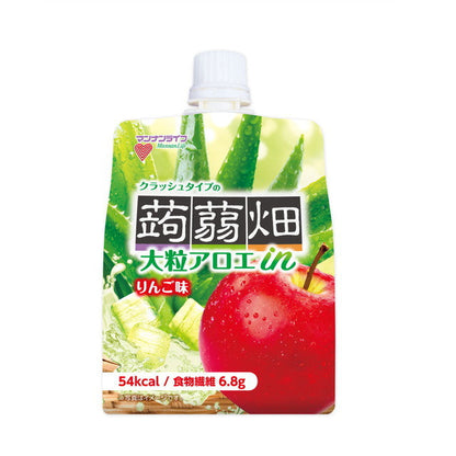 Large Aloe in Crushed Konjac Pouch Apple Flavor 150g