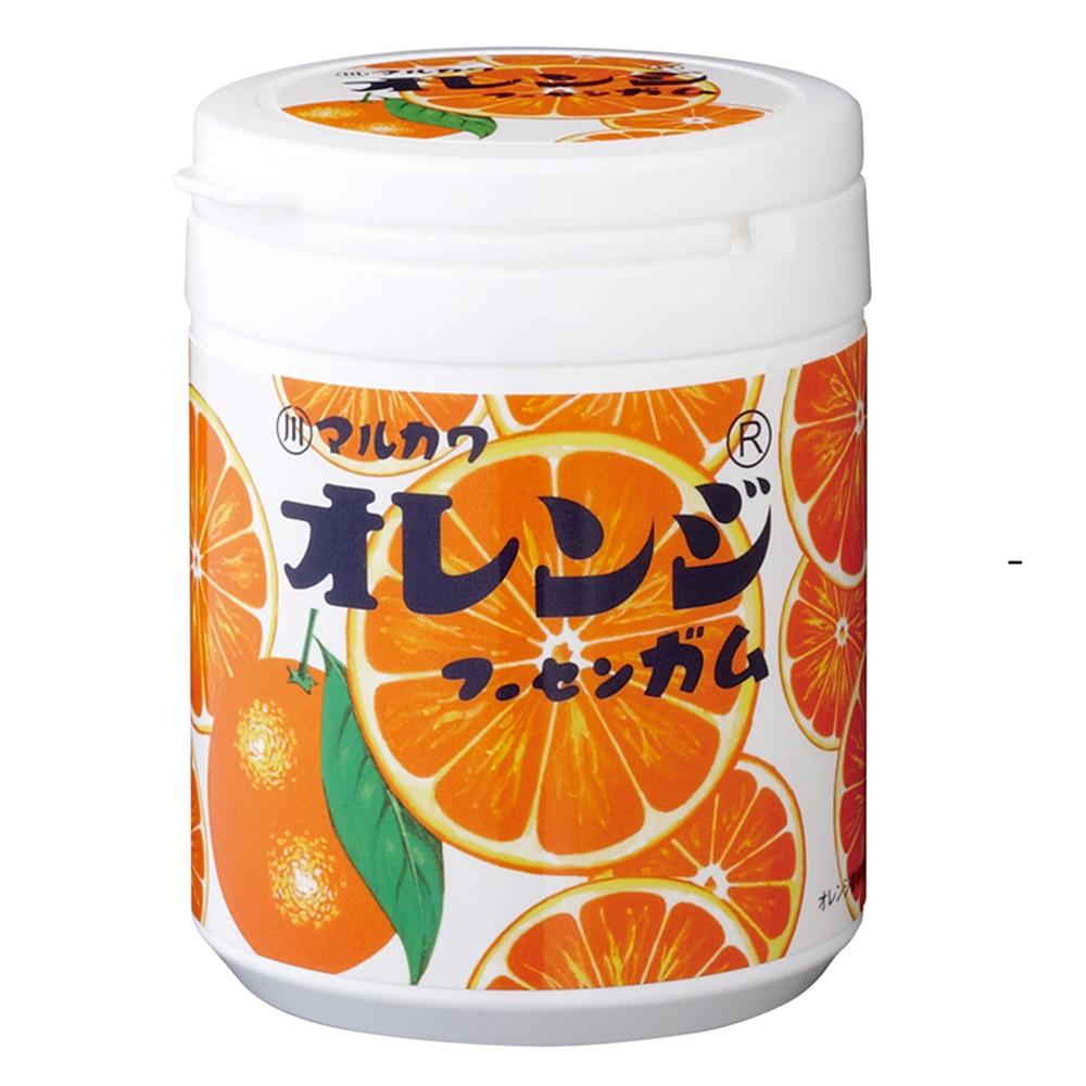 Marukawa Orange Marble Gum Bottle 130g