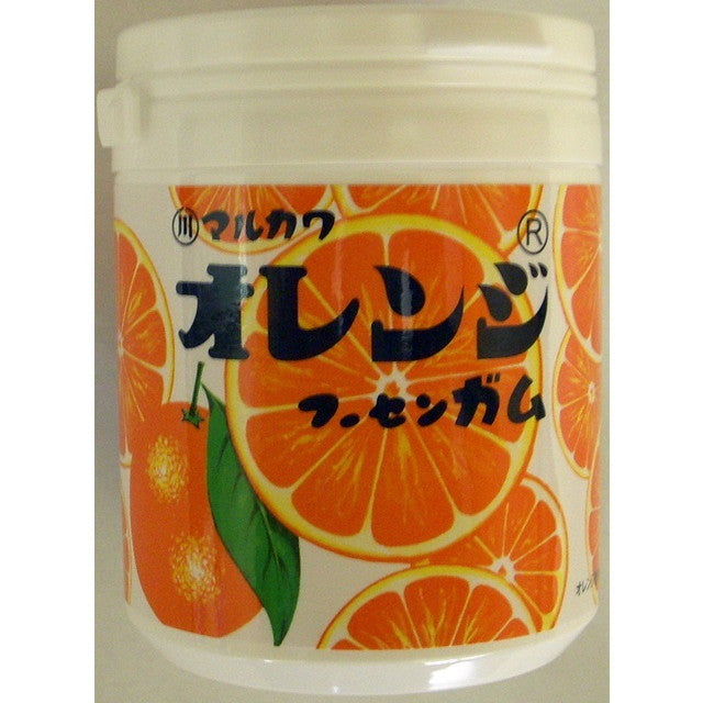 Marukawa Orange Marble Gum Bottle 130g