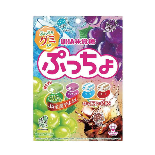 UHA Puccho Assorted Bag 4 Types 88g