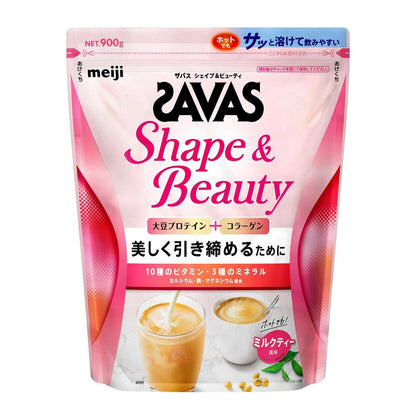 SAVAS Shape & Beauty Milk Tea Flavor 900g