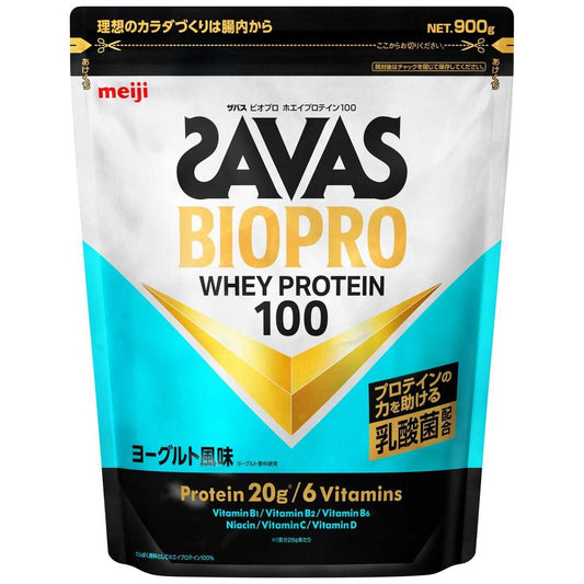 Meiji ZAVAS BIOPRO Whey Protein 100 Yogurt Flavor 900g