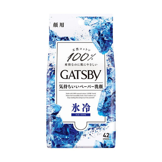Mandom Gatsby Facial Paper Ice Type Bulk 42 Sheets