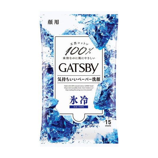 Mandom Gatsby Facial Paper Ice Type 15 Sheets