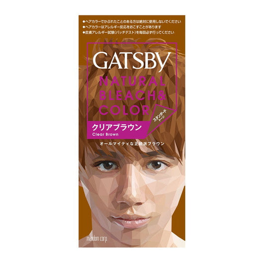 Mandom Gatsby Natural Bleach Color Clear Brown