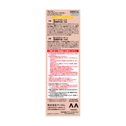 Mandom Gatsby Natural Bleach Color Champagne Ash