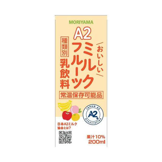 Moriyama Dairy A2 Delicious Milk Fruit 200ml