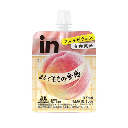 Morinaga in Jelly Fruit Texture <Peach> 150g