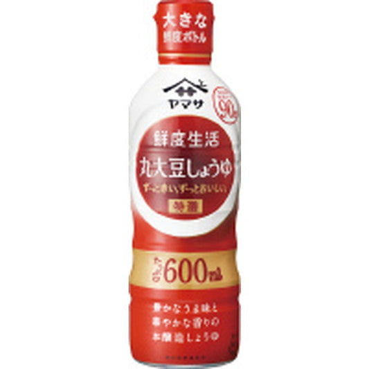 Yamasa Freshness Life Special Maru Soy Sauce 600ml
