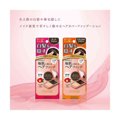 Yanagiya Joslan Hair Cover Foundation Natural Brown 13g