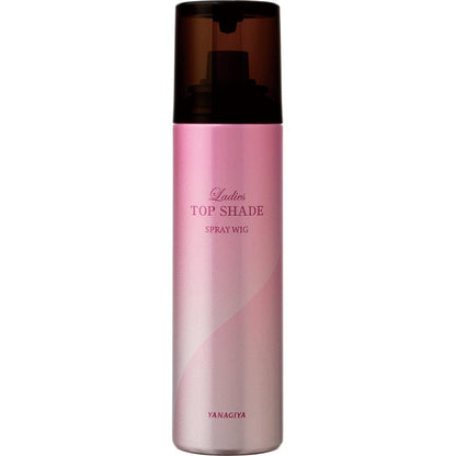Yanagiya Honten Ladies Top Shade Spray Wig Natural Brown 100g