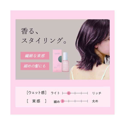 Yanagiya COHARU Styling Oil <Natural & Light Wet> 60ml