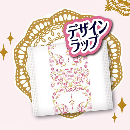 Uni-Charm Sofy Kiyora Luxurious Absorption White Floral Heavy Flow 10CC - 36 Sheets