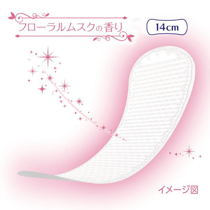 Sofy Hadaomoi Liner (Floral Musk, 72 pieces)