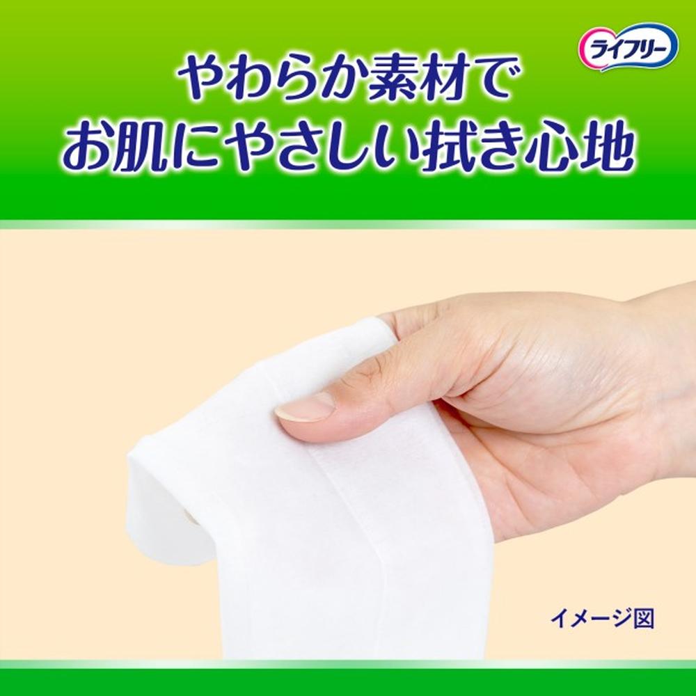 Lifree Wet Wipes No Scrub Easy Clean Durable Type 72 Sheets
