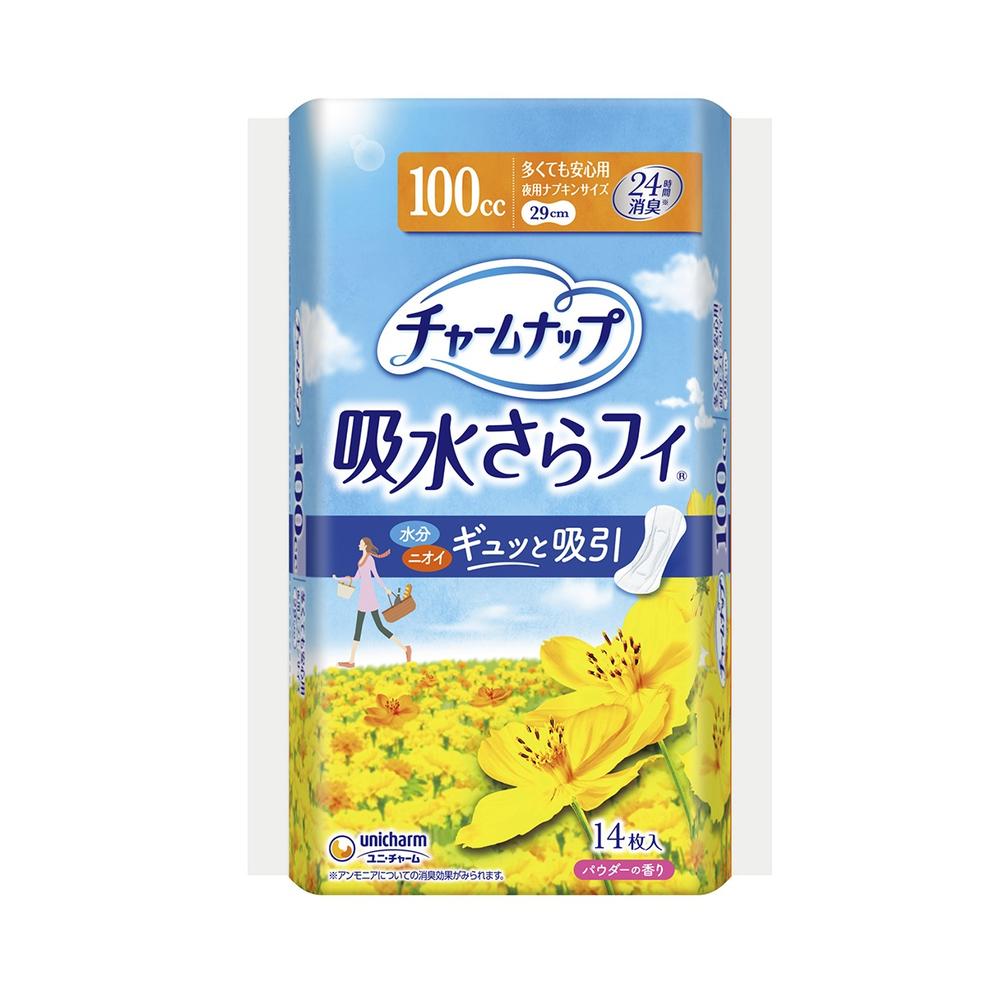 Charm Nap Absorbent Pads, Wingless, 14 Sheets, 100cc