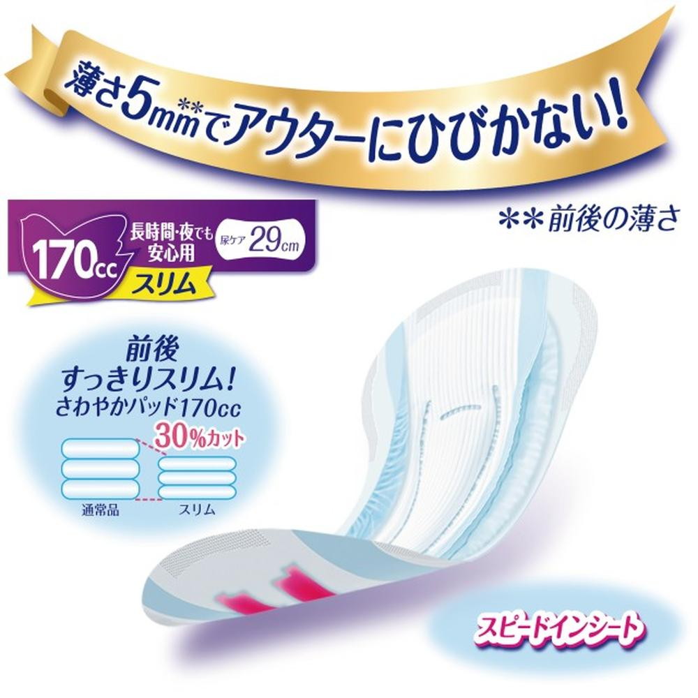 Lifree Refreshing Slim Pads for Long Hours/Night Use 12 Sheets