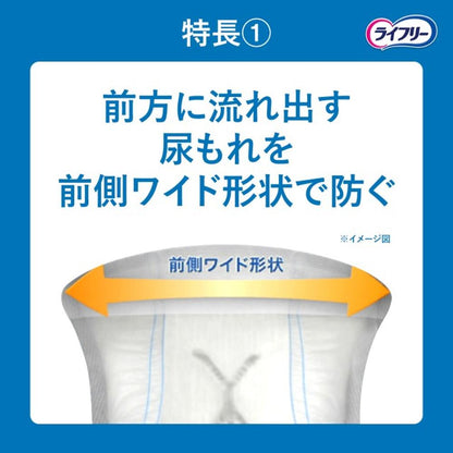 Unicharm Lifree Refreshing Pad for Men, Medium Absorption 45cc, 20 Sheets