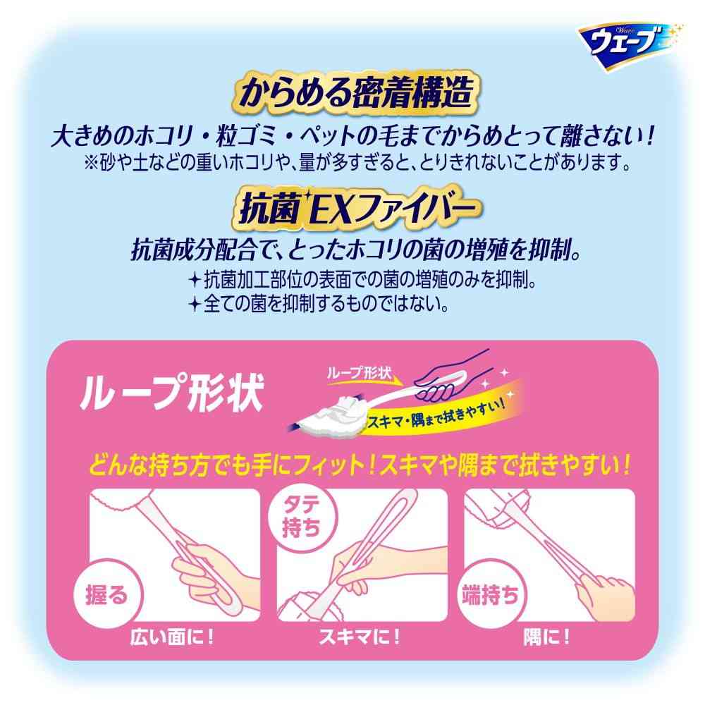 Uni-Charm Wave Handy Wiper with Case (1 unit + 1 sheet)