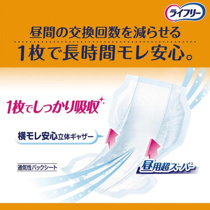 Lifree Long-Lasting Urine Pads, 5 Times Absorption, 36 Sheets