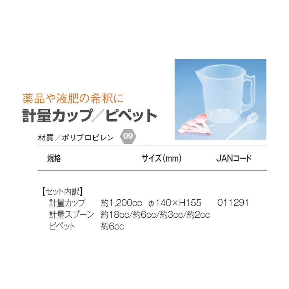 Yamato Plastics Measuring Cup Clear Set